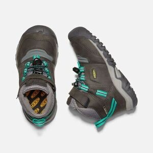Keen Kids Sneakers in Charcoal and Aqua